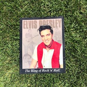 Elvis Presley tin portrait wall art